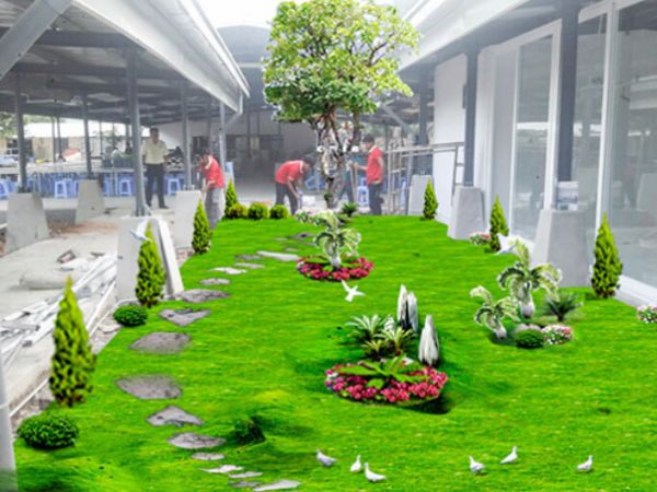 Thiết kế thi công công ty Vina G7